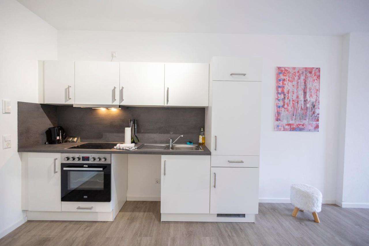 City Apartment Kueche Bad Im Zentrum Ravensburgs A05 Exterior foto